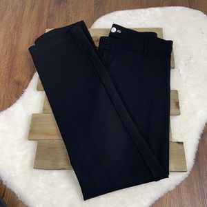 Betabrand Black Bootcut Yoga Dress Pants